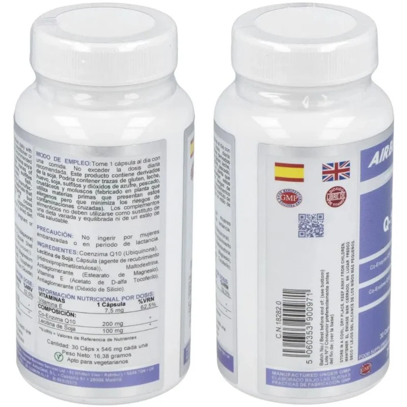 Q-10 Complex 200 mg 30 Capsulas | Airbiotic AB
