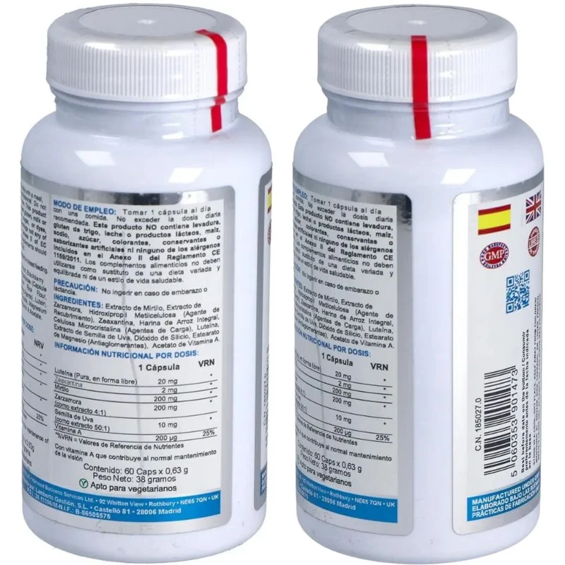 Luteina Complex 60 Capsulas | Airbiotic AB