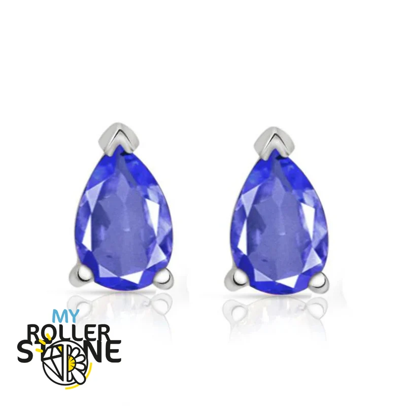 Pendientes Iolita Pera 3X5 MM