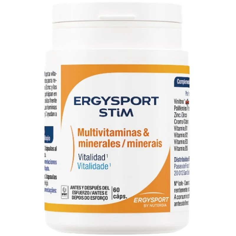 Ergysport Stim 60 cápsulas | Nutergia