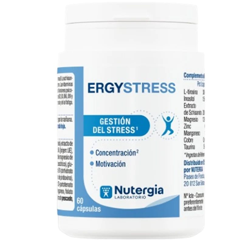Ergystress 60 cápsulas | Nutergia