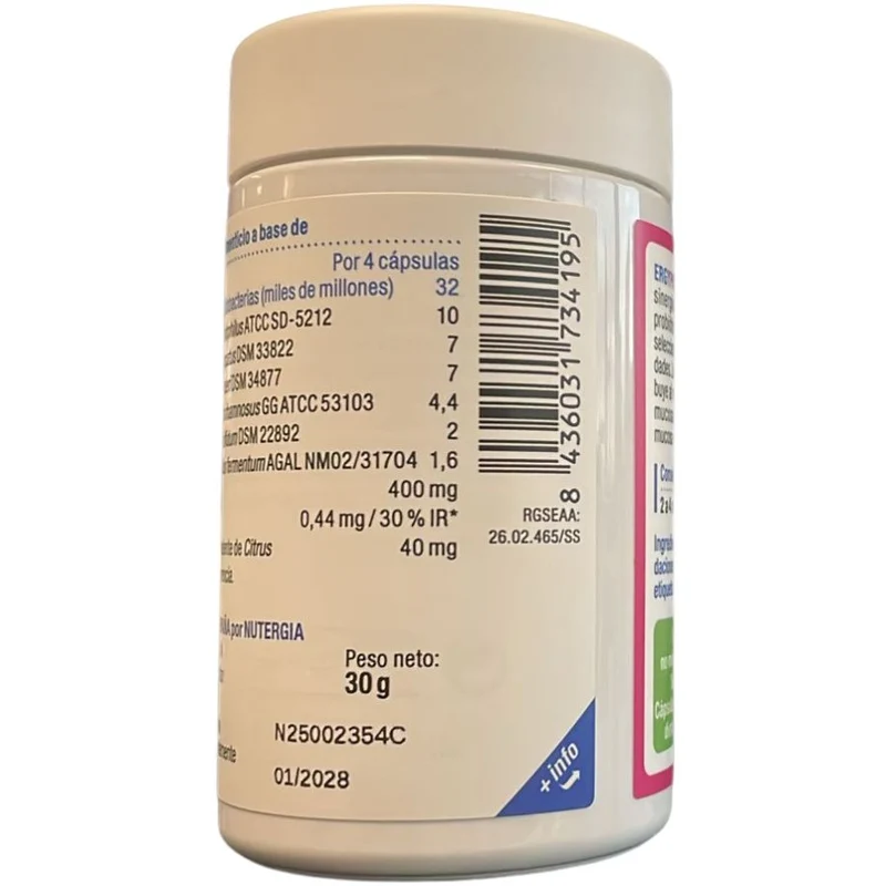 Ergyphilus Intima 60 cápsulas | Nutergia