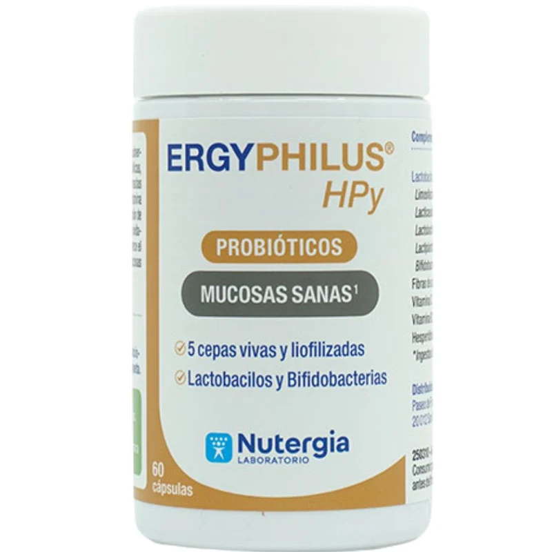 Ergyphilus Hpy 60 cápsulas | Nutergia