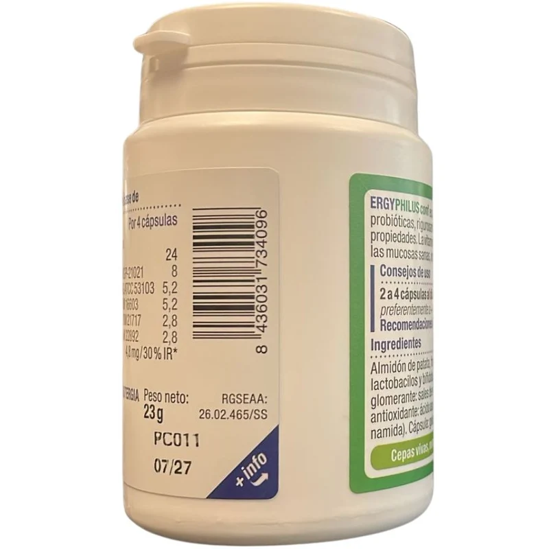 Ergyphilus Conf 60 cápsulas | Nutergia