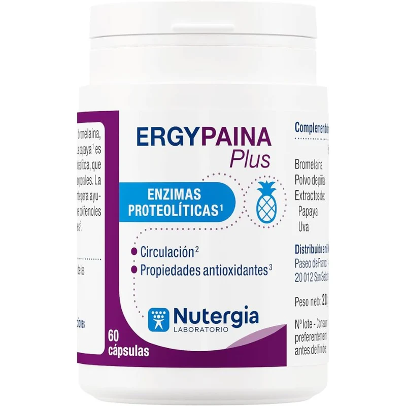 Ergypaina Plus 60 cápsulas | Nutergia