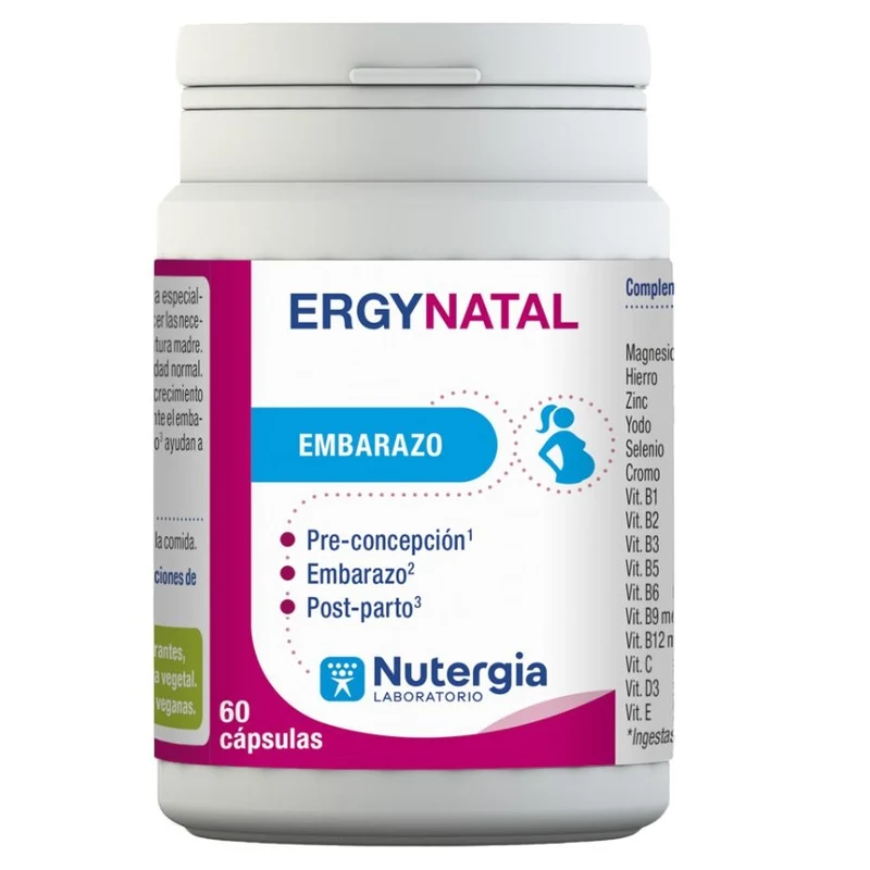 Ergynatal 60 cápsulas | Nutergia