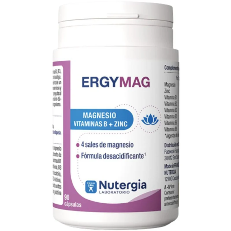 Ergymag 90 cápsulas | Nutergia