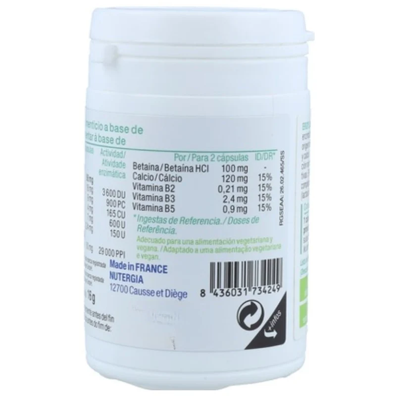 Ergylase Plus 40 cápsulas | Nutergia