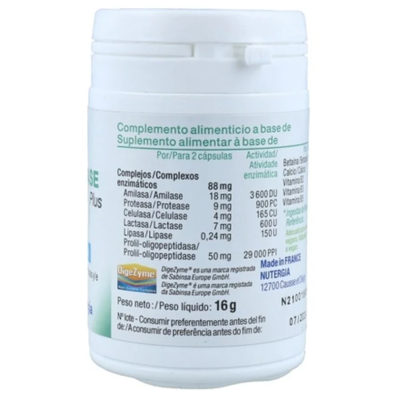 Ergylase Plus 40 cápsulas | Nutergia
