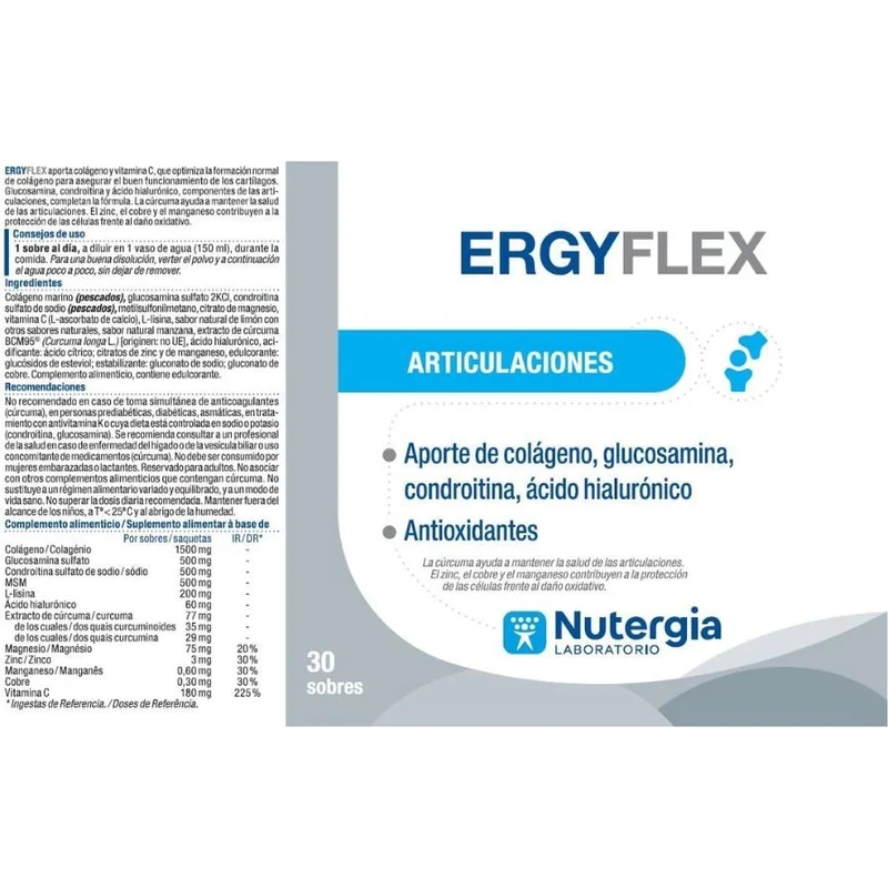 Ergyflex 30 Sobres | Nutergia