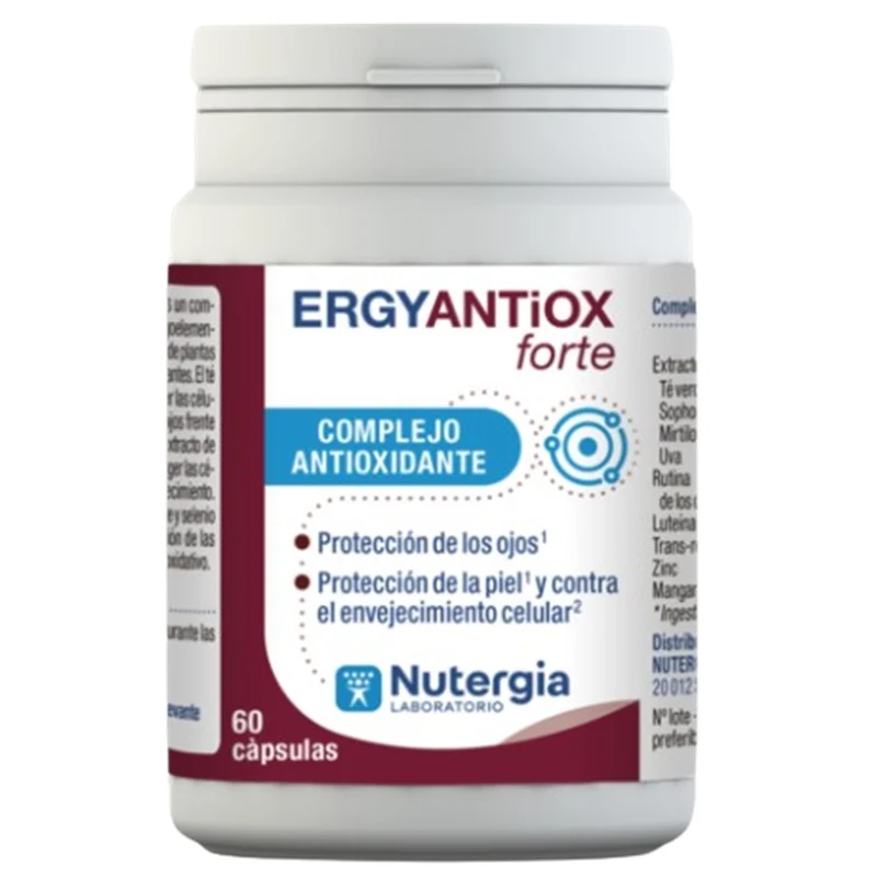Ergyantiox Forte 60 cápsulas | Nutergia
