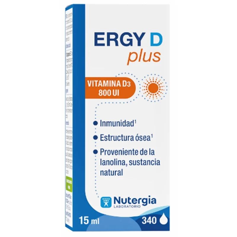 Ergy-D Plus 15 ml | Nutergia
