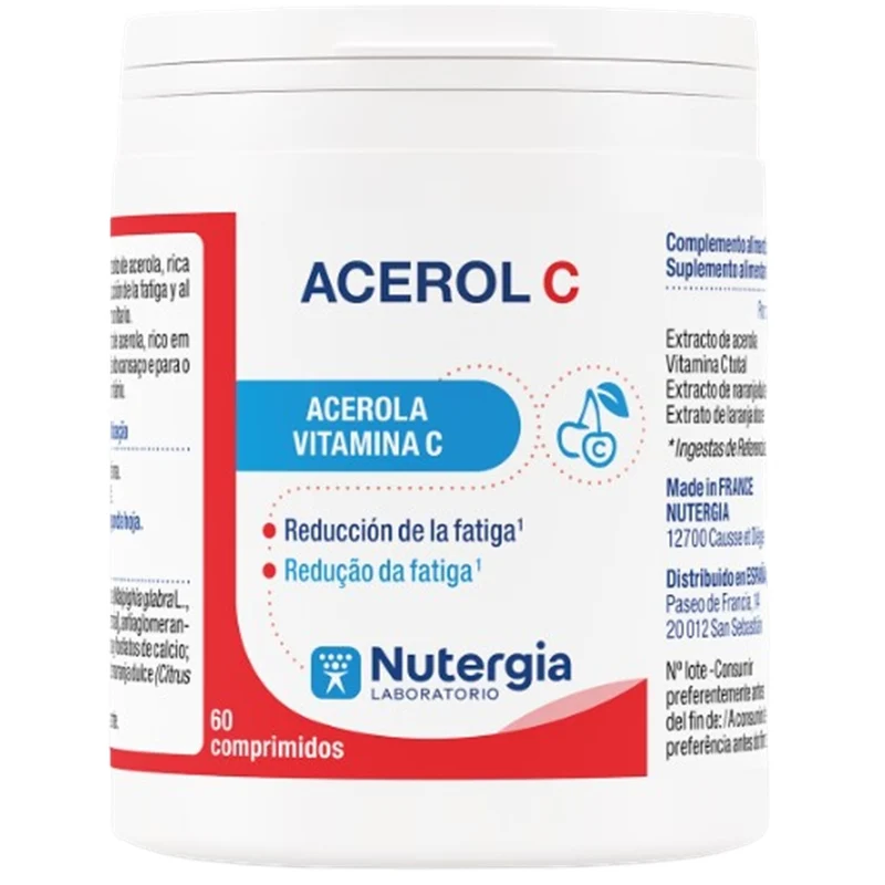 Acerol C 60 Comprimidos | Nutergia