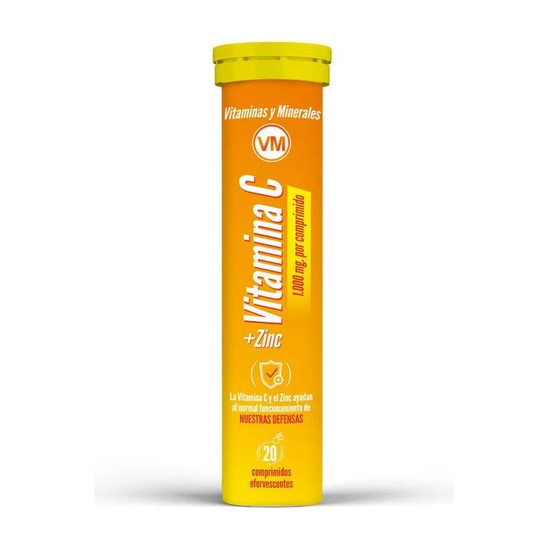 Vitamina C + Zinc 20 comprimidos efervescentes | Ynsadiet