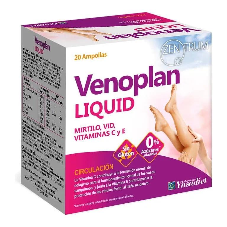 Venoplan Liquid 20 Ampollas | Ynsadiet