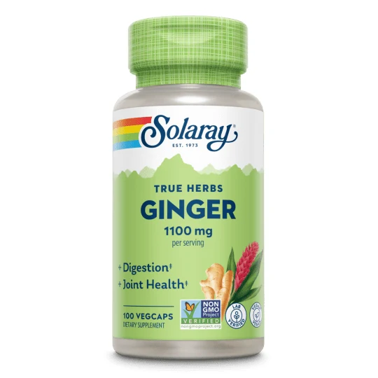 Ginger Root 100 cápsulas | Solaray