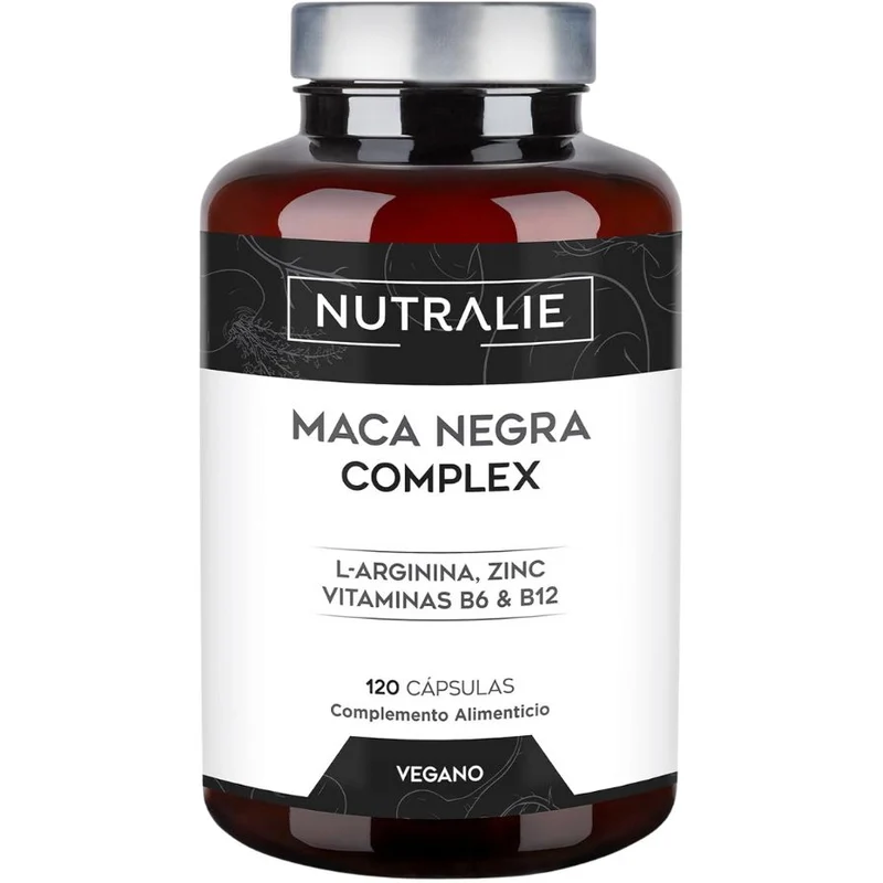 Maca Negra 120 cápsulas | Nutralie