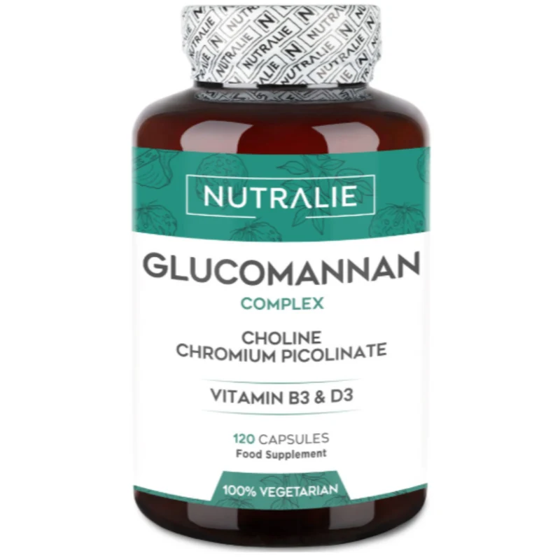 Glucomanano Complex 120 cápsulas | Nutralie