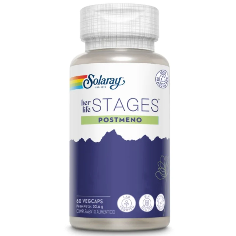Postmeno Stages 60 cápsulas | Solaray