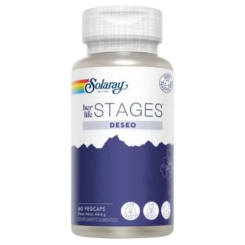 Deseo Stages 60 cápsulas | Solaray