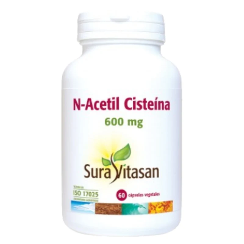 N-Acetil Cisteína 60 cápsulas | Sura Vitasan