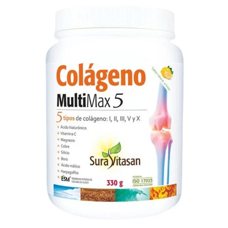 Colágeno Multi Max 5 330 gr | Sura Vitasan