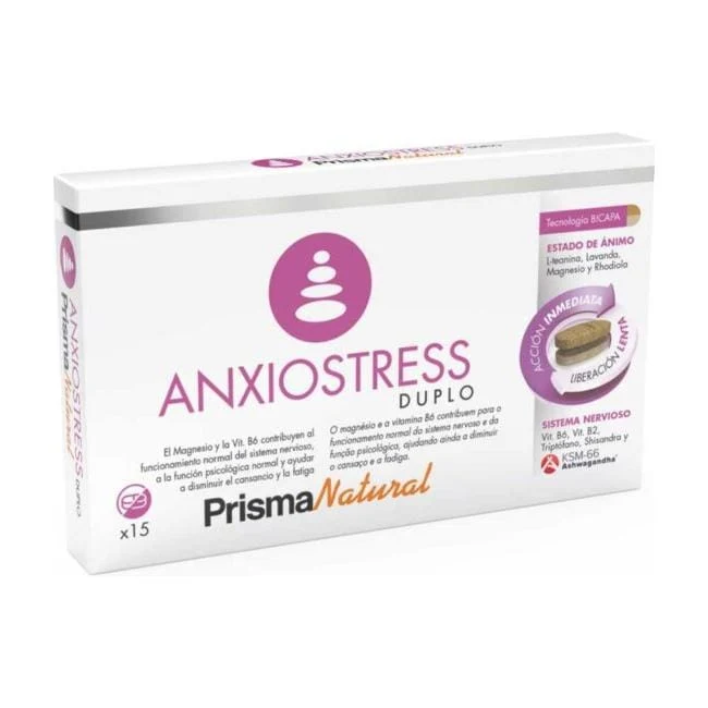 Anxio-Stress 15 comprimidos | Prisma Natural