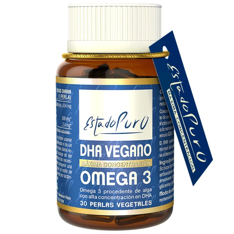Estado Puro Dha Vegano Omega 3 30 perlas | Tongil
