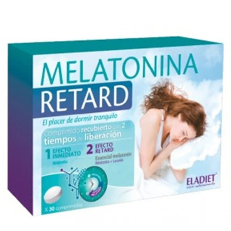 Melatonina Retard 30 comprimidos | Eladiet