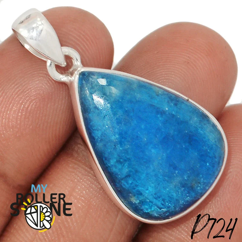 Colgante de plata de apatita P724