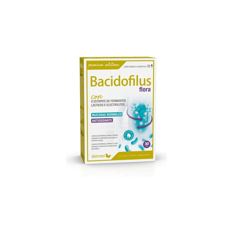 Bacidofilus Flora 30 cápsulas | Dietmed