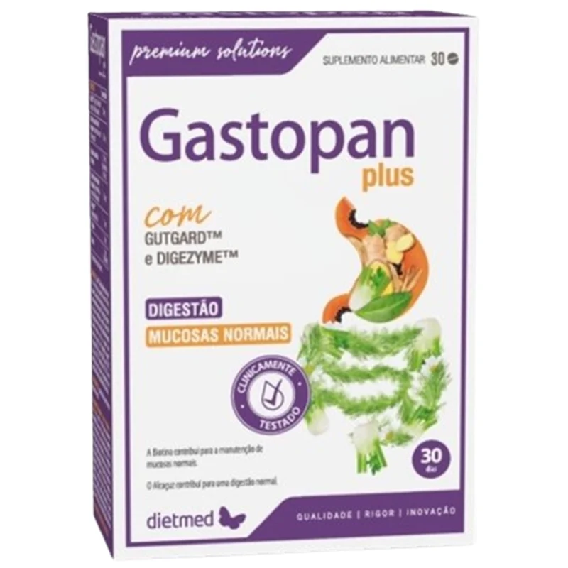 Gastopan Plus 30 comprimidos | Dietmed