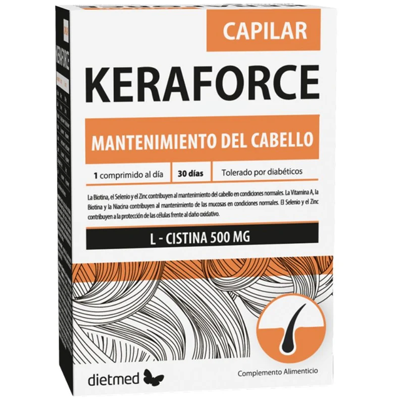Keraforce Capilar 30 comprimidos | Dietmed