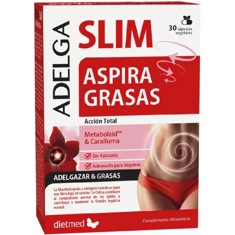 Adelgaslim Aspira Grasas 30 cápsulas | Dietmed