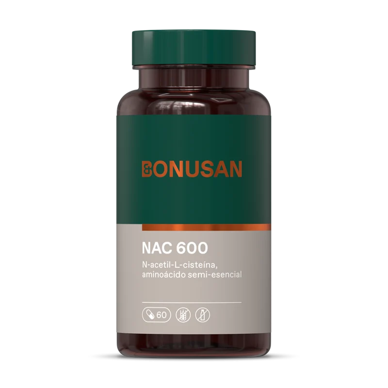 Nac 600 Mg 60 cápsulas | Bonusan