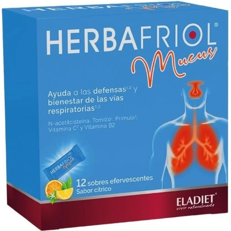 Herbafriol Mucus 12 sticks | Eladiet