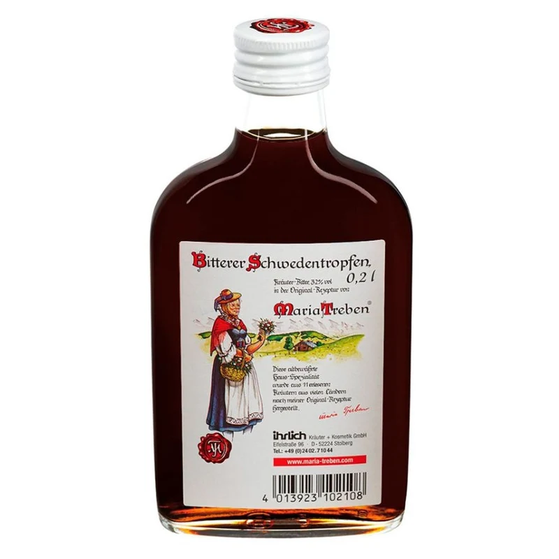 Hierbas Suecas Maria Treben Botella