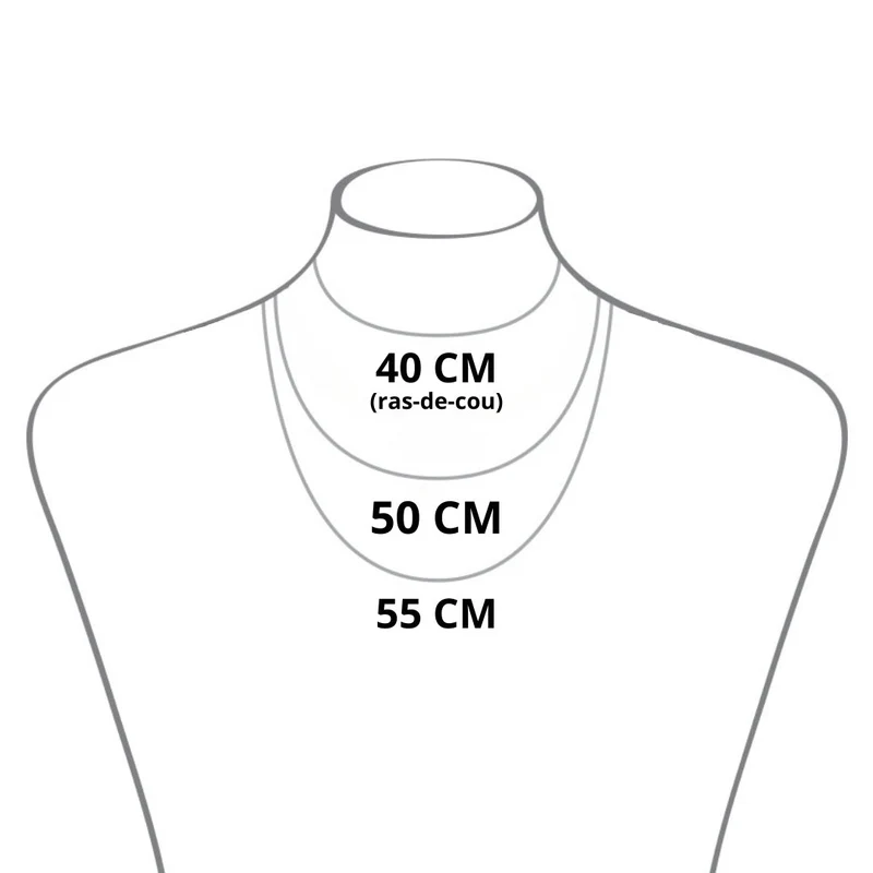 Personaliza tu collar de perlas (50 cm)