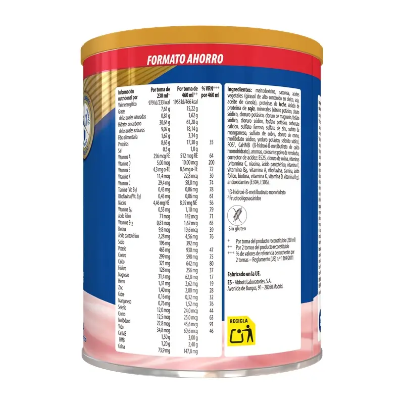 Ensure Nutrivigor Sabor Fresa, 850 g