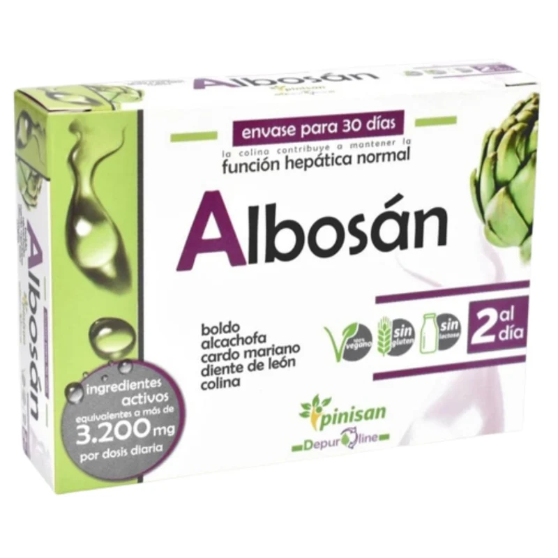 Albosan 60 cápsulas | Pinisan