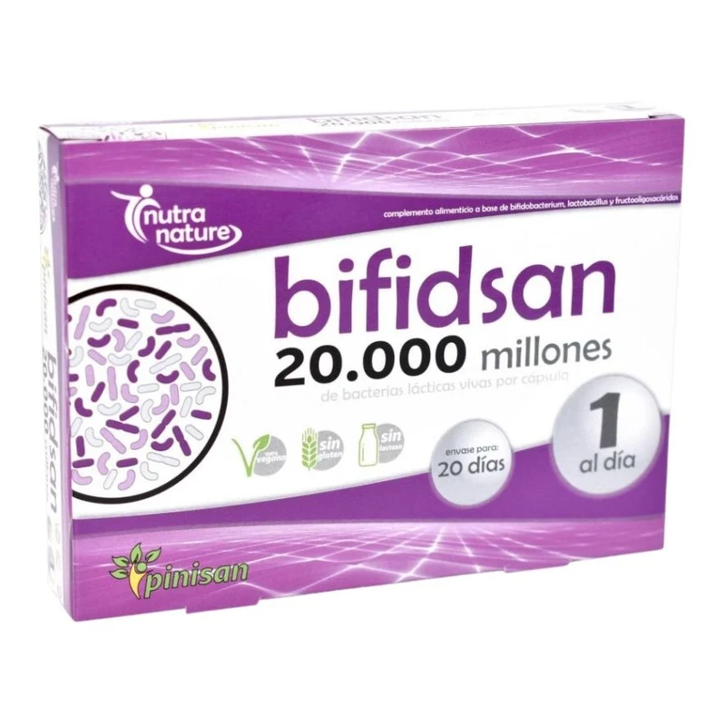 Bifidsan 20 cápsulas | Pinisan