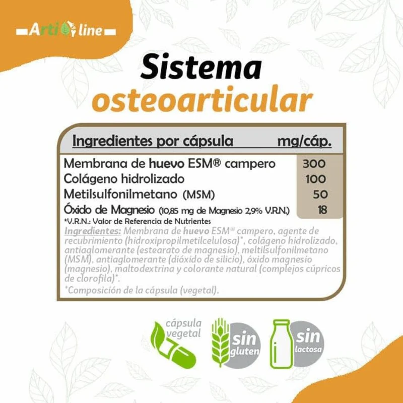 Colageno Hidrolizado Forte 30 cápsulas | Pinisan