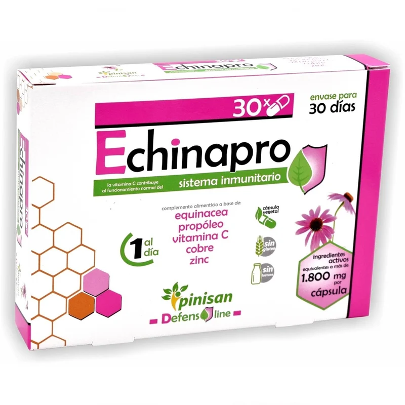 Echinapro 30 cápsulas | Pinisan