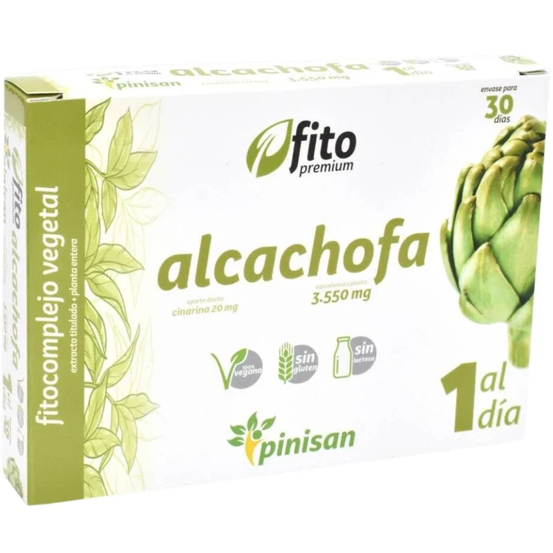 Fito Premium Alcachofa 30 cápsulas | Pinisan