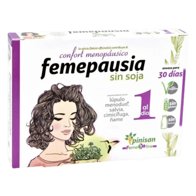 Femepausia 30 cápsulas | Pinisan