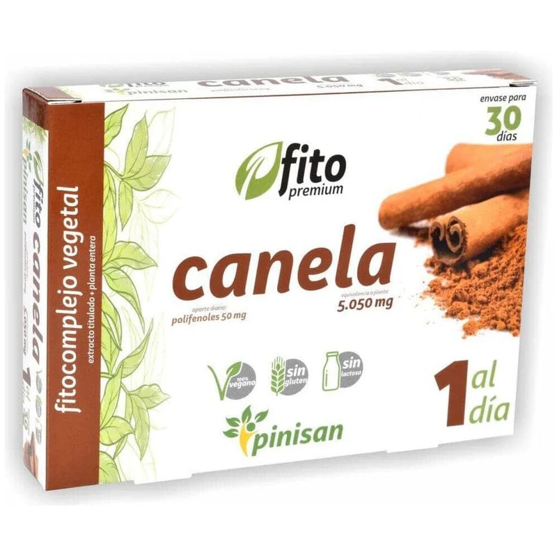 Fito Premium Canela 30 cápsulas | Pinisan