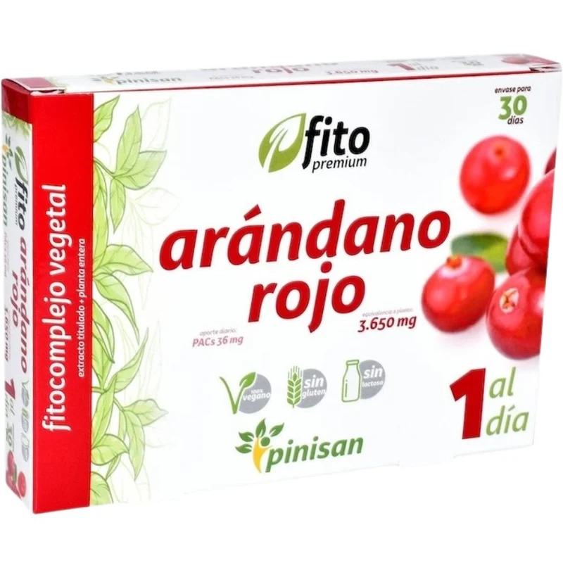 Fito Premium Arandano Rojo 30 cápsulas | Pinisan