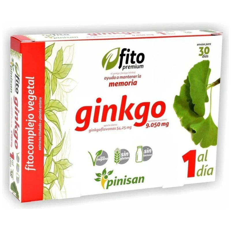 Fito Premium Ginko 30 cápsulas | Pinisan