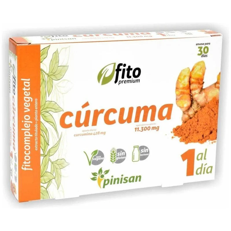 Fito Premium Curcuma 30 cápsulas | Pinisan