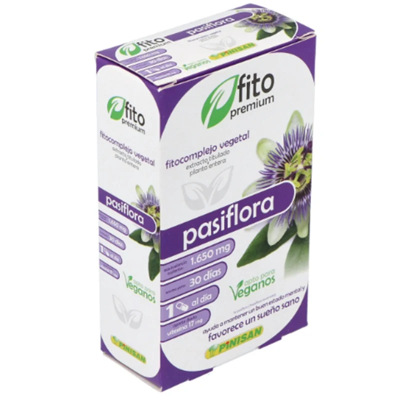 Fito Premium Pasiflora 30 cápsulas | Pinisan